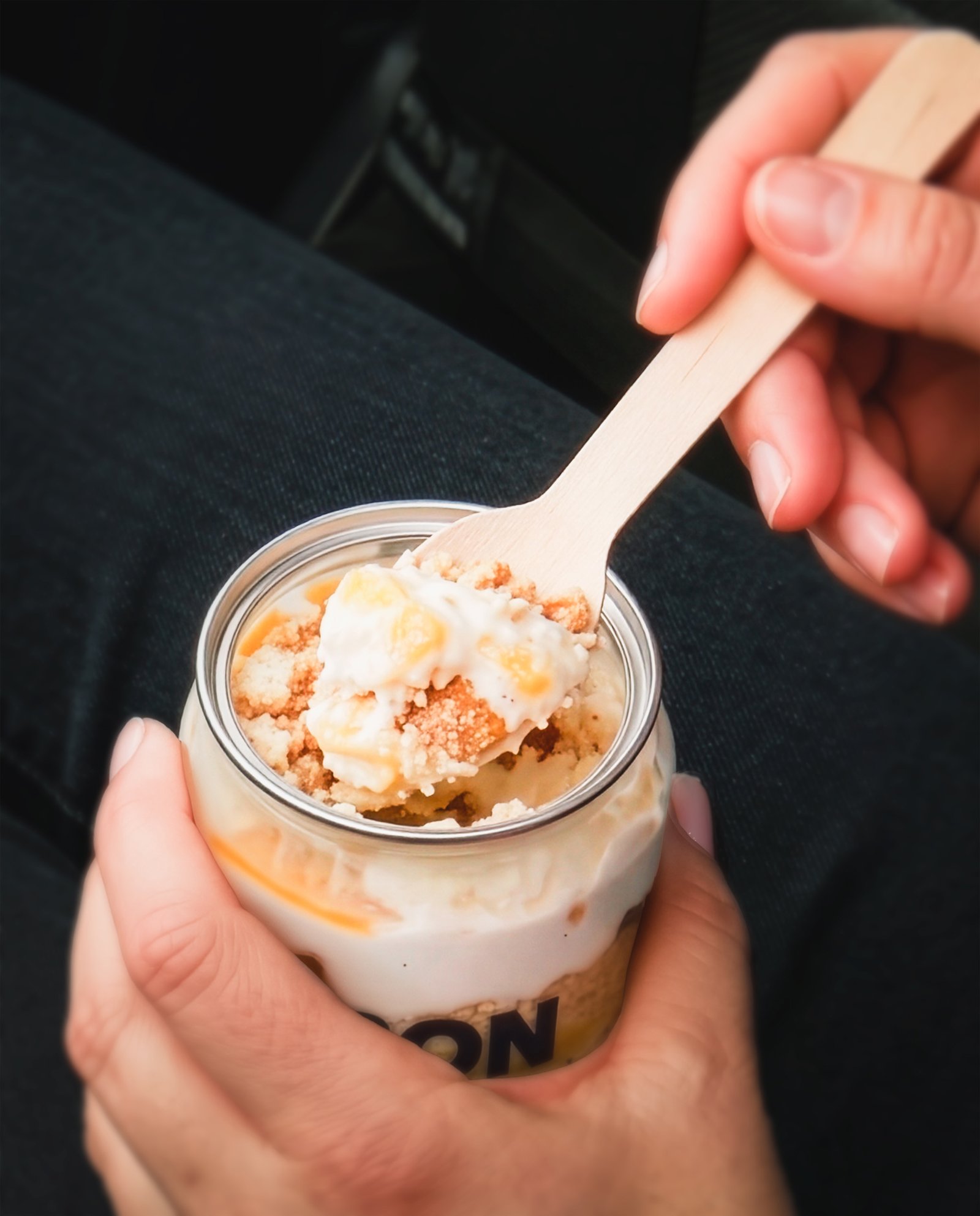 Postre en lata Bon Gusto